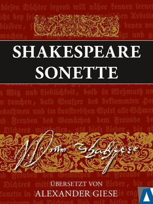 cover image of Shakespeare Sonette